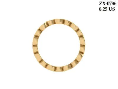Round Bridle Ring 3D print model