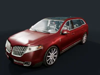 Car-model Low-poly 3D model