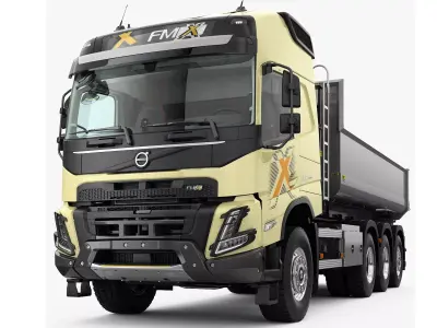 VOLVO FMX 8X4  Multilift Hooklift  2022 3D model