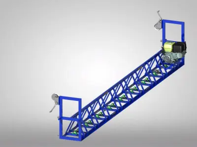 Concrete Creed 6 Meter 3D model