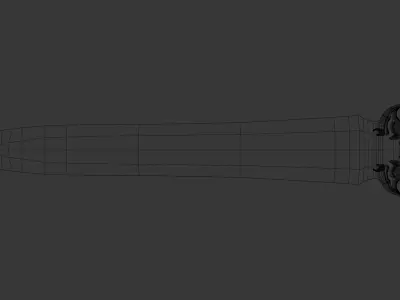 Golden Sword 3D model