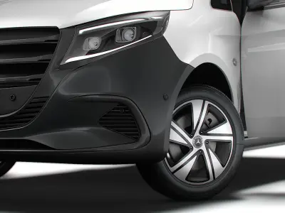 Mercedes Benz Vito L2 HQ Interior 2025 3D model