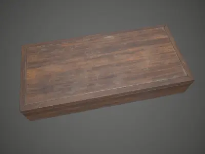Gun Box COLT WALKER MODEL 1847 3D model