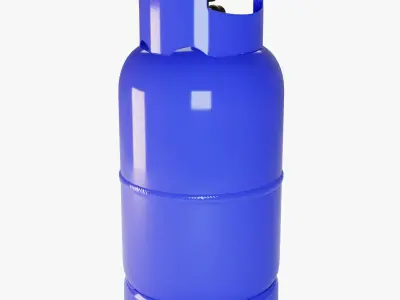 Gas Cylinder Propan 3D model