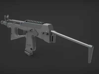 PP-2000 gun 3D model