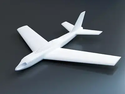 3d printable New gen jet free 3d model 3D print model