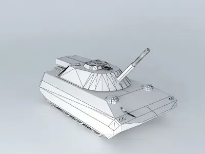 CT72G Lynx - Combat howitzer model 72 Free 3D model