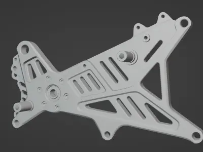 Arm Shijiro PCX  Low-poly 3D model