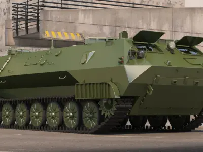 MTLB-u 3D model