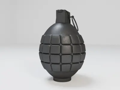 Grenade 3D model 10