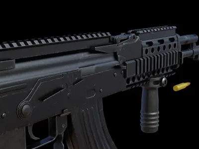 Polish Beryl - Game Ready Low-poly 3D model
