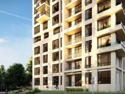Highrise Building 05 3D model