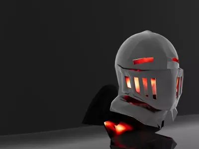 helmet armor 3D model