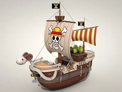 Going Merry - One Piece by DSZarts 3D model