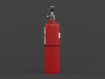Fire Extinguisher 3D model 23