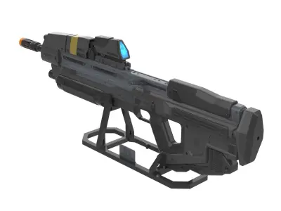 MA40 Blaster - Halo - Commercial - Printable model - STL 3D print model