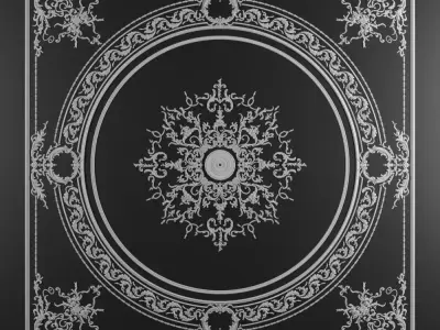 classical ornament  decor  Free 3D model