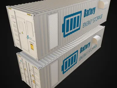 Solar Thermal Energy Storage Systems 3D model