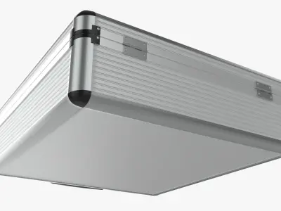 Metal Briefcase 3D model
