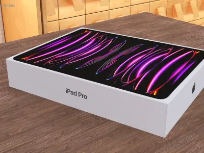 Box iPad Pro 3D model