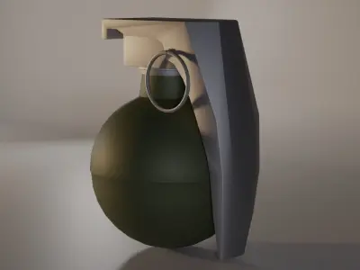 Hand Grenade 3D model