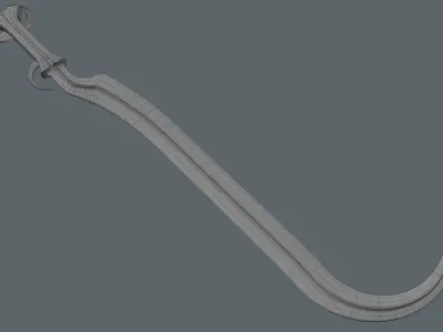 Sword for battles Free 3D model