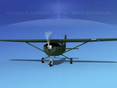 Cessna T-41 Mescalero US Army 4 3D model