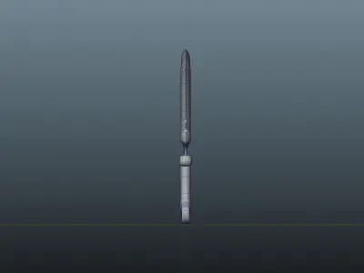 Sharp Knife 3D model