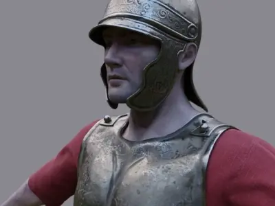 MACEDONIAN SOLDIER Free 3D model