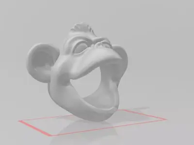 Monkey Head 3D model purchase