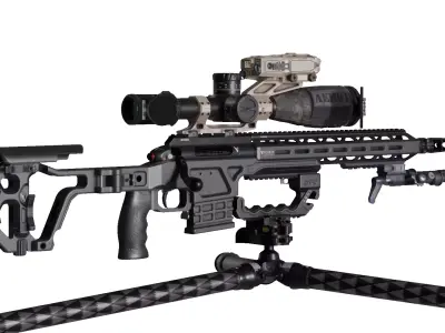 Victrix Pugio V 308 Win Low-poly 3D model