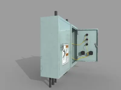 Fuse Box 3D model buy