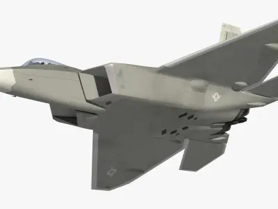 F22 Raptor 3D model purchase