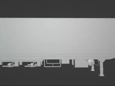 Truck Trailer 3D model by Jesko101 from CGTrader