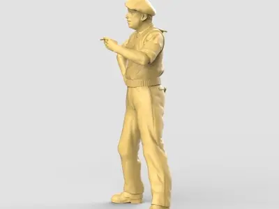 1 48 French Resistant 3D model
