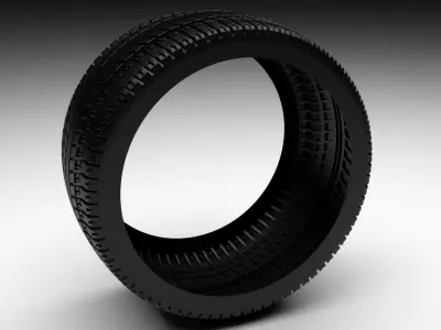Car Wheel 3D model by erikyavrumyan