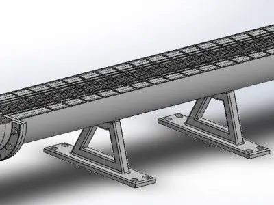 Heat Exchanger for Animation 3D model