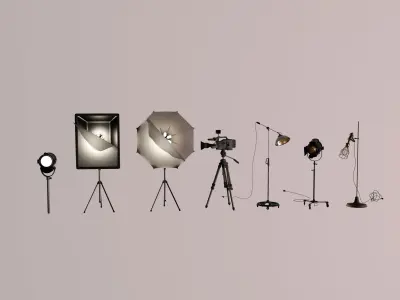 Lighting equipment Stage equipment 3D model
