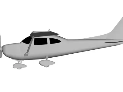 Cessna 182 Skylane 3D model purchase