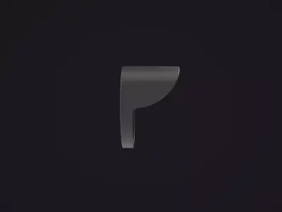 Glare Shield 3D model