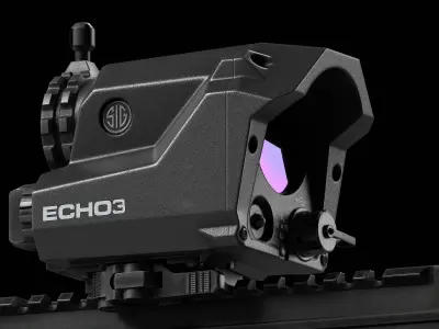 Sig Sauer Echo 3 Thermal Sight Low-poly 3D model