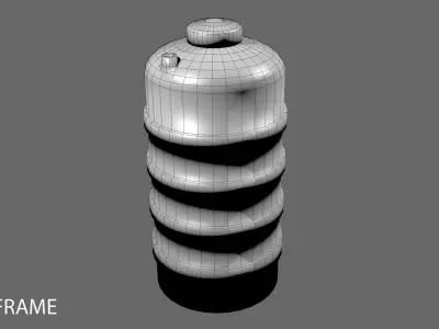 Plastic Water Tank 1 3D model