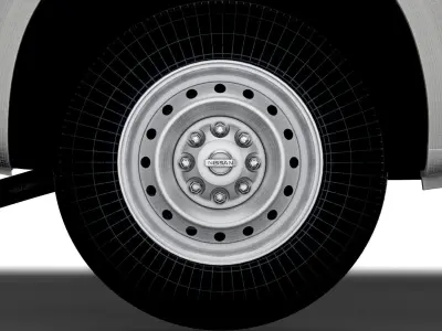 Nissan NV Cargo 2022 wheel 3D model