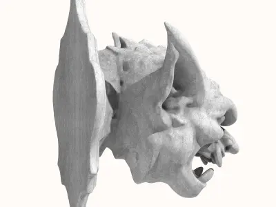 Gargoyle Head 1 3D model