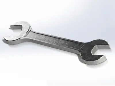Wrench 3D model 2