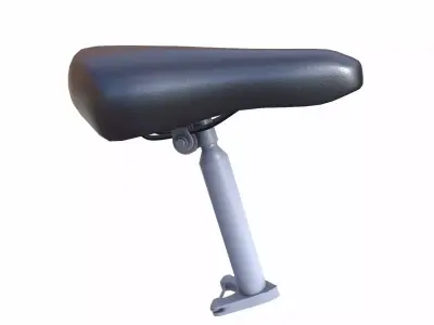 Bicycle Seat Low-poly 3D model order