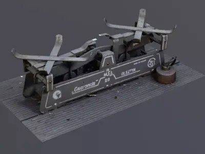 Beam Balance - PhotoScan 3D model