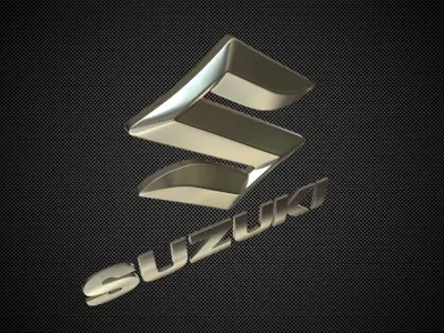 suzuki logo 3D model