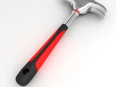 Hammer 3d model three hammers 3D model