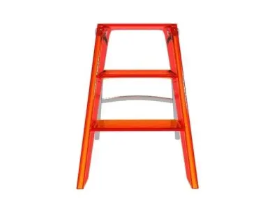Kartell Upper Ladder Low-poly 3D model
